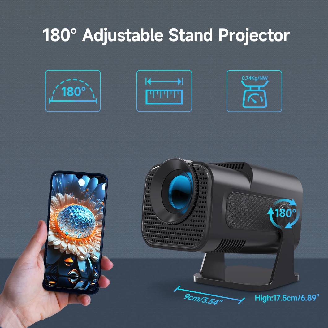 Lumo Beam X2 – Smart Mini Projector with Android & WiFi