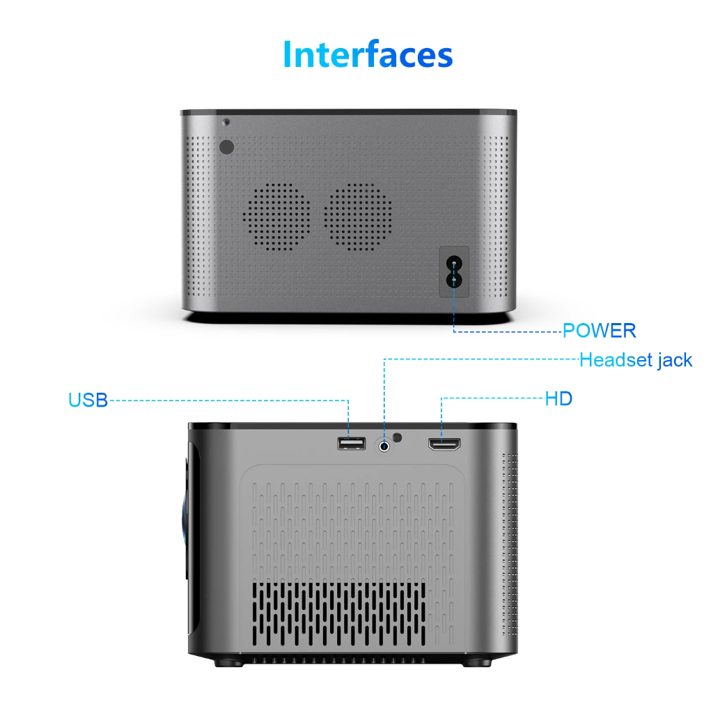 Magcubic HY350 Pro – 580 ANSI 4K Android 11 Projector